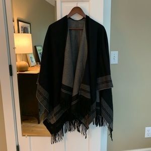 Uniqlo Reversible Wrap/Poncho